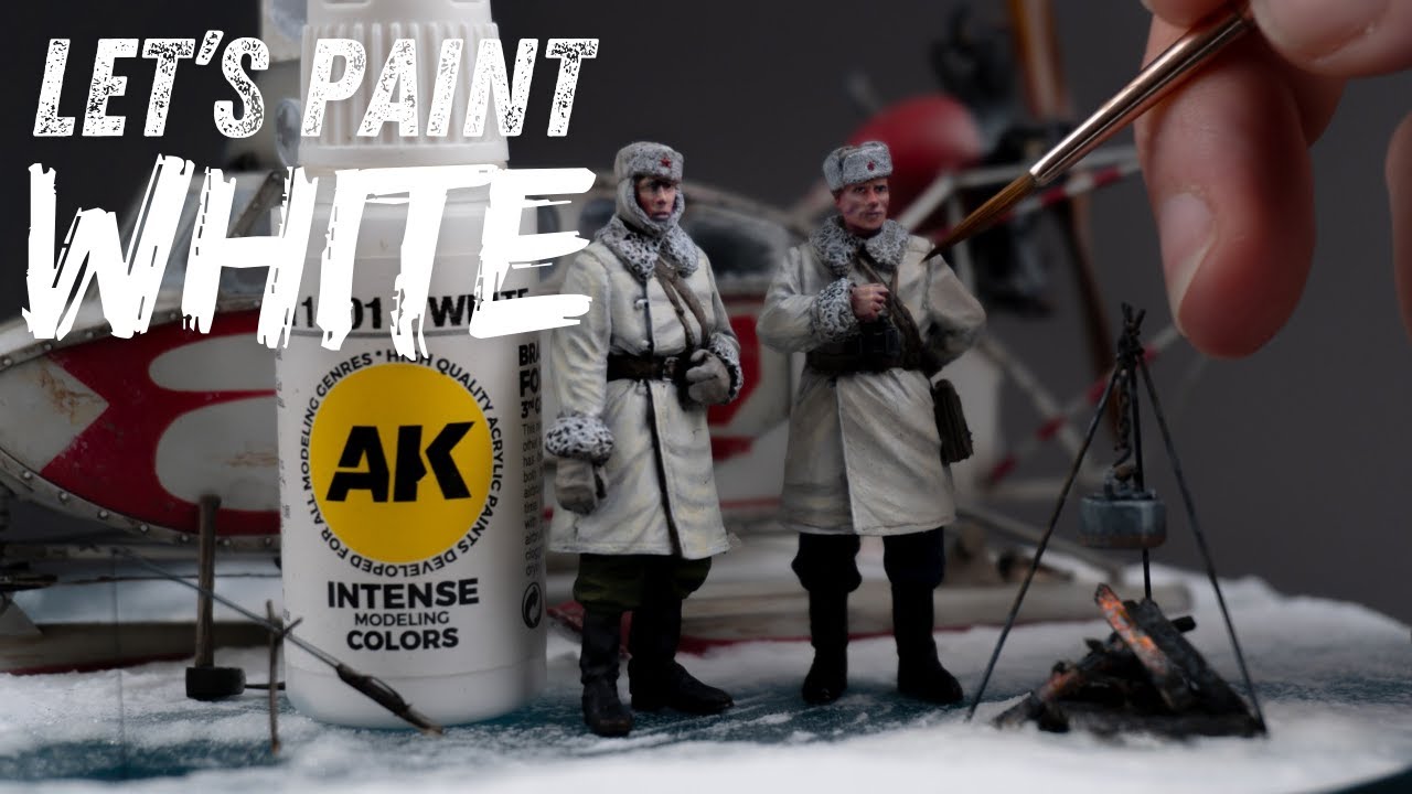My SECRET For Painting White Miniatures