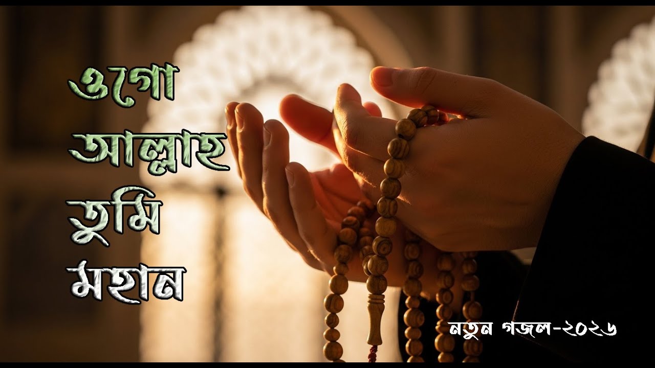 ওগো আল্লাহ তুমি মহান | Ogo Allah Tumi Mohan | হৃদয় শীতল করা গজল। New Bangla Gojol 2026