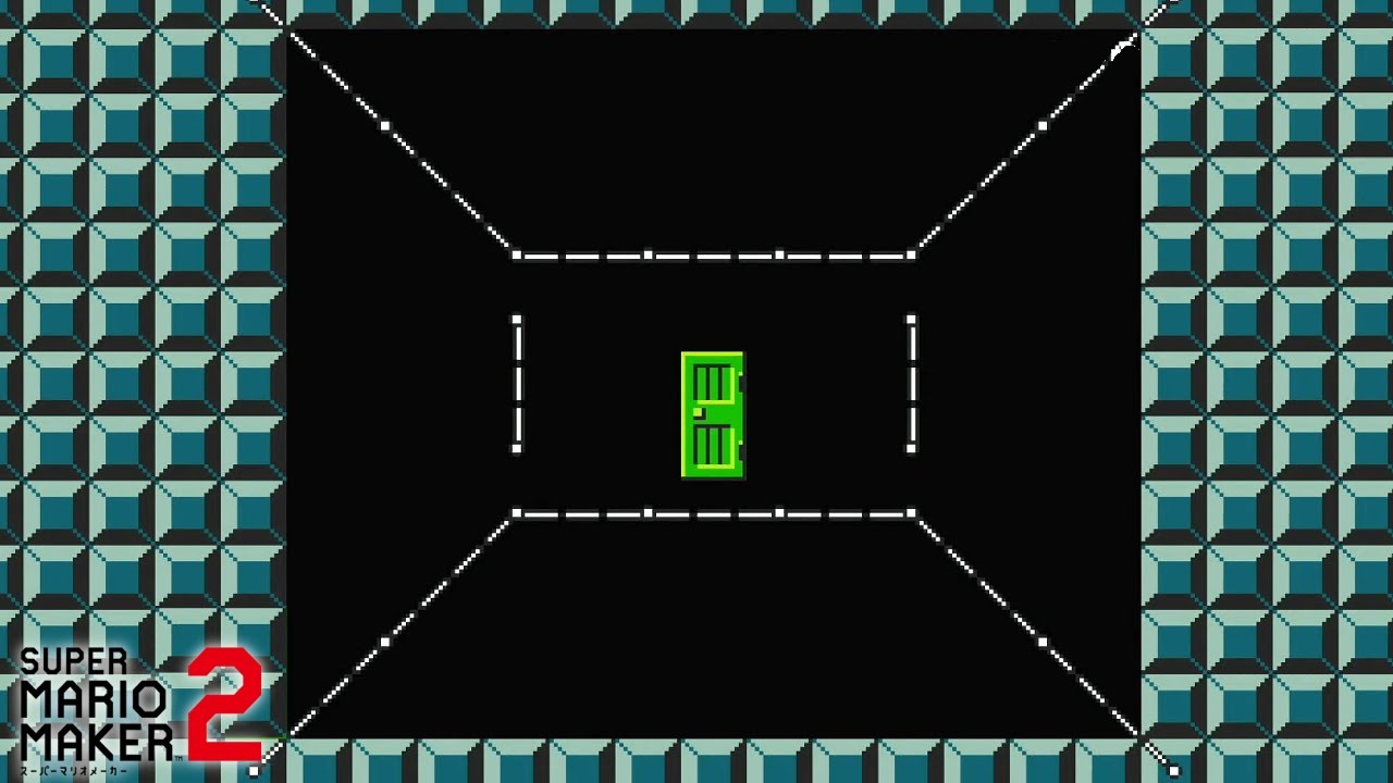 この3Dトリックアートハウスが凄い!! 【マリオメーカー2】