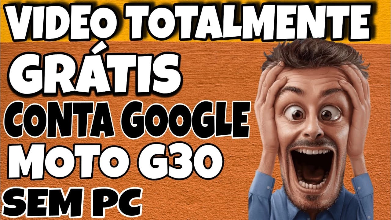 ATUALIZANDO  : REMOVER CONTA GOOGLE MOTO G30 ANDROID 12 SEM PC MÉTODO  NOVO E GOSTOSO