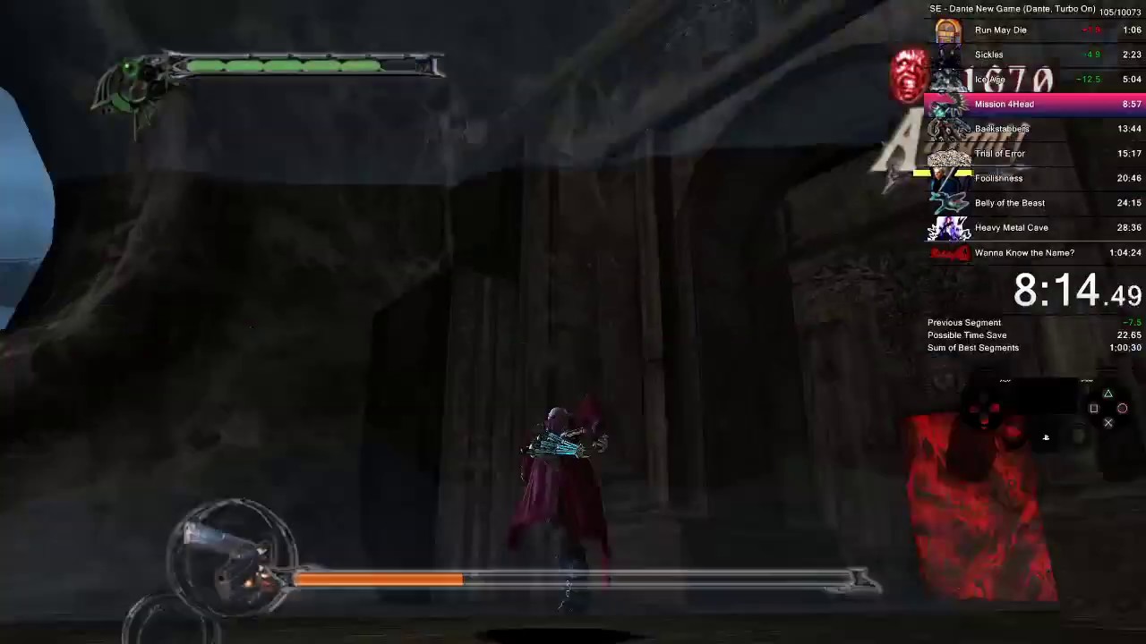 DMC3 Dante NG Normal in 1:04:18