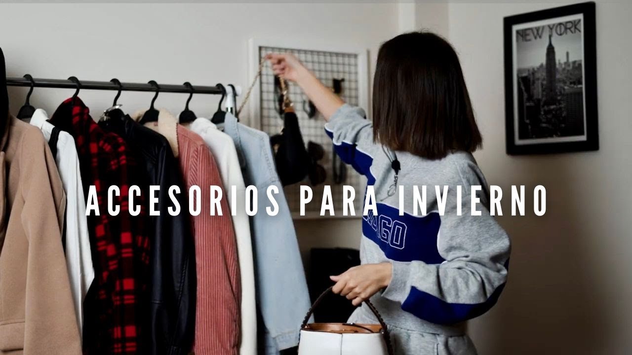 Armario cápsula de accesorios para invierno