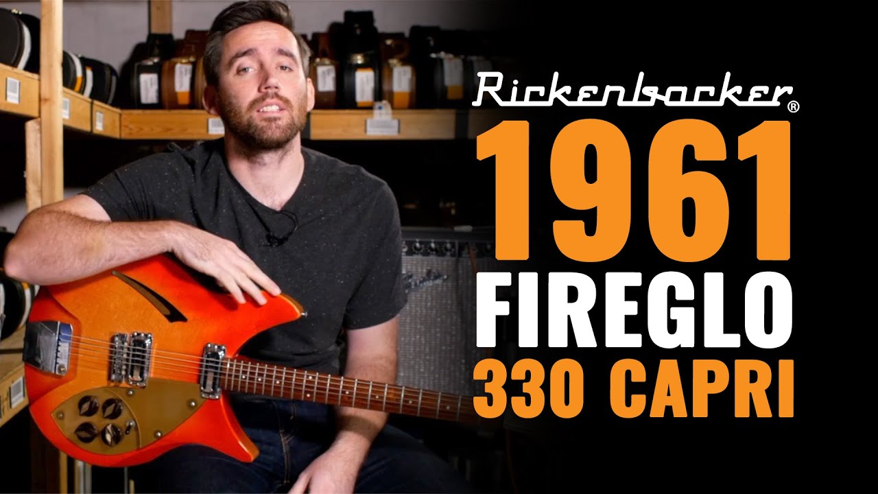1961 Fireglo Rickenbacker 330 Capri | CME Vintage Demo | Nathaniel Murphy