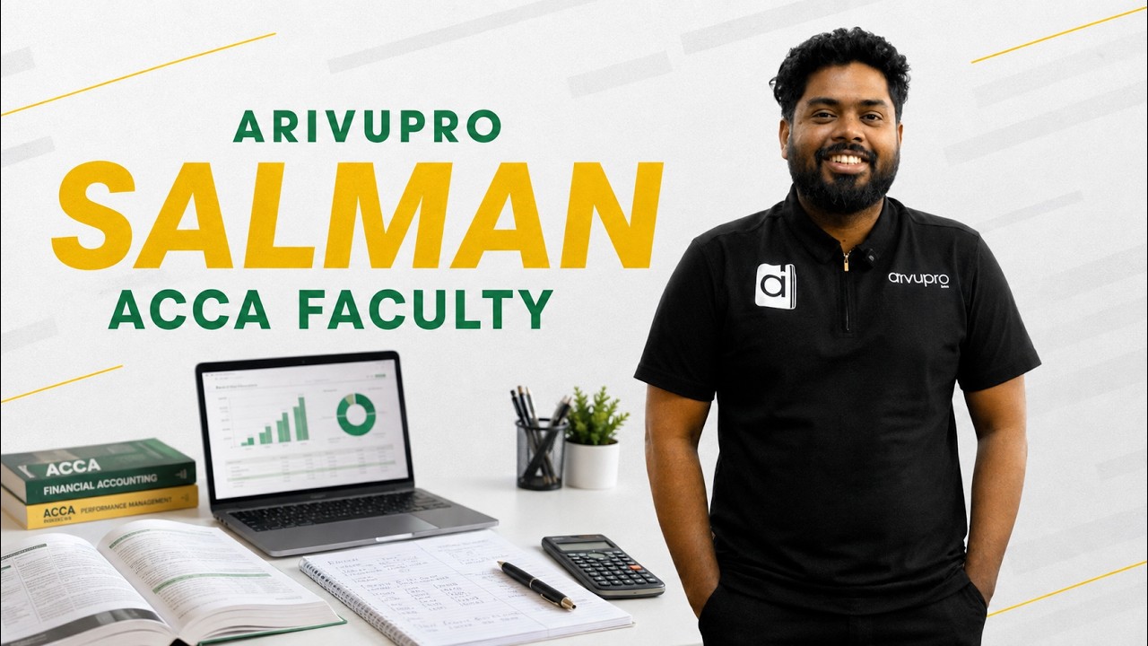 Meet Salman Faris Sir | ACCA Faculty & His Teaching Journey at ArivuPro