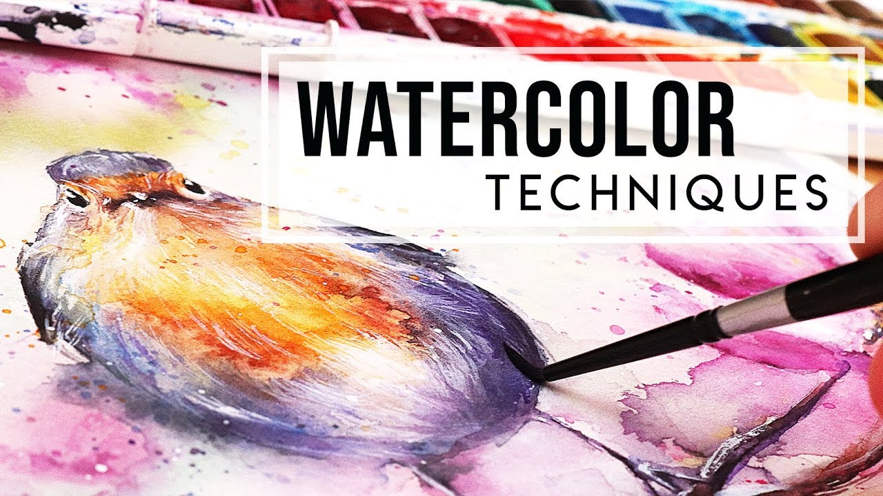 HOW TO USE WATERCOLOR: Loose Painting Techniques for Beginners