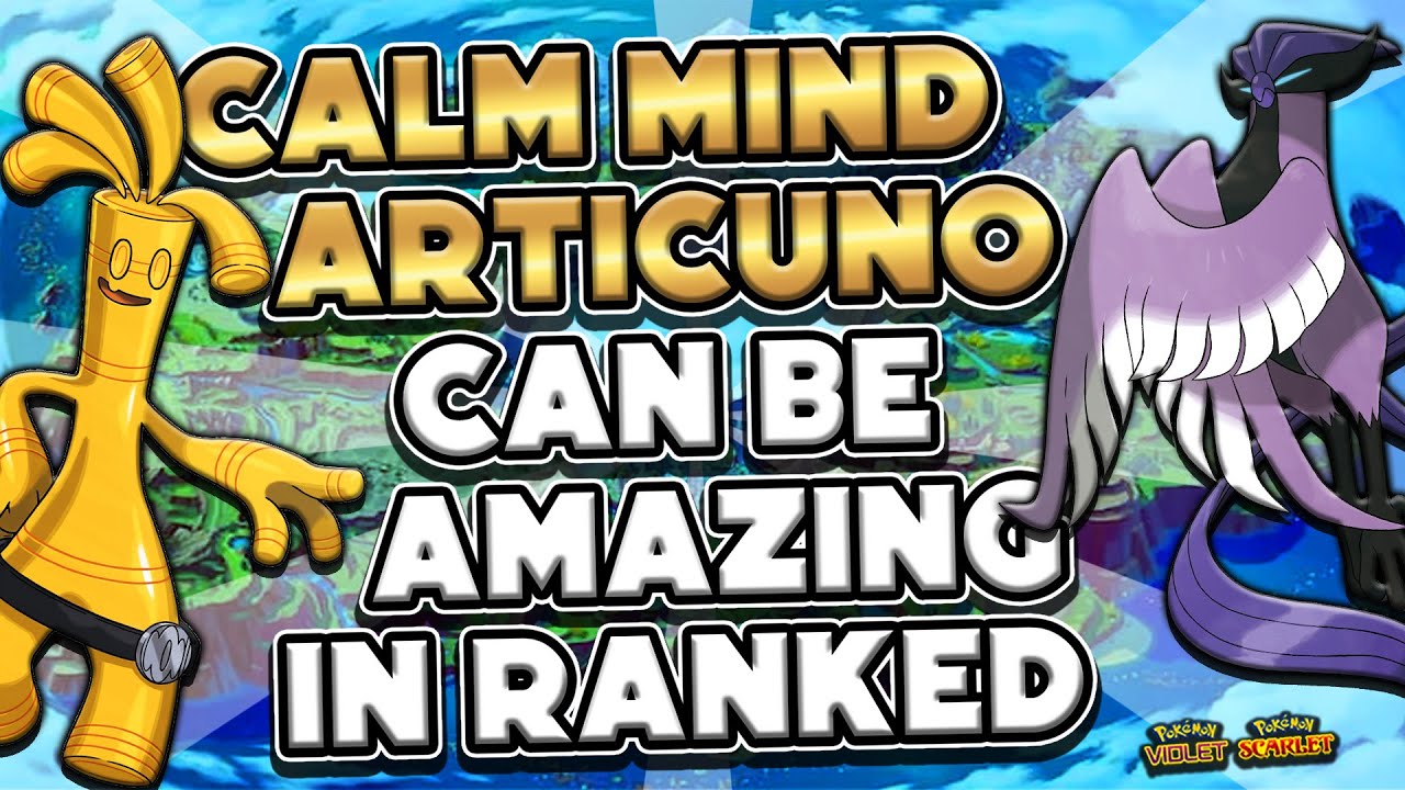 CALM MIND ARTICUNO On The Ranked Ladder! - Pokémon Scarlet & Violet Ranked Double Battles