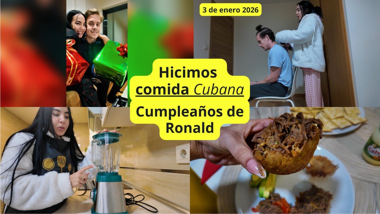 Así celebramos un cumpleaños cubano en España (no salió como esperaba)@Lia Vargas