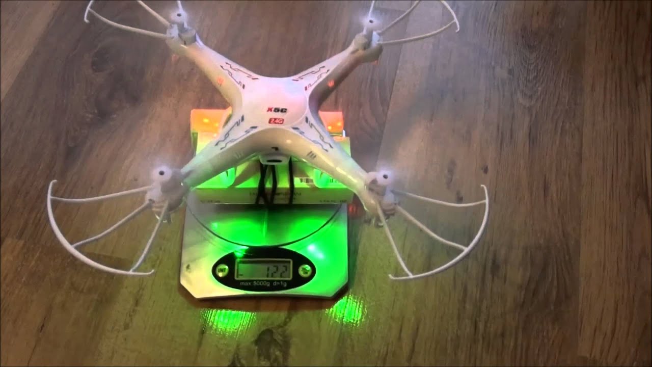 syma x5c payload, lifting capacity syma x5, udzwig, maksymalny ciag
