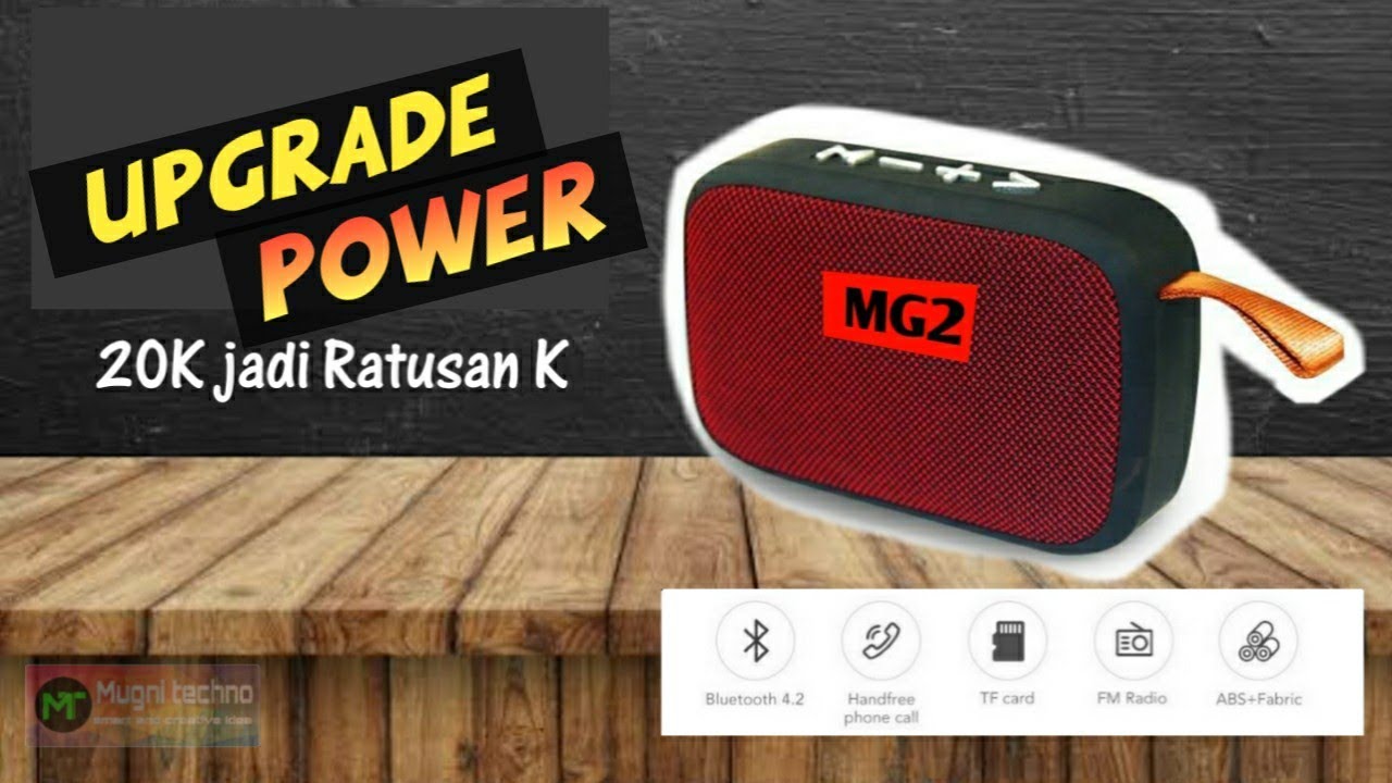 Speaker bluetooth termurah di shopee upgrade sound quality dan powernya _shopee haul
