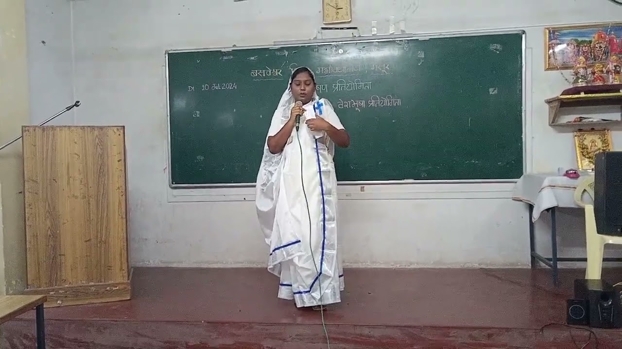 Fancy dress competition | Mother Teresa |❤️