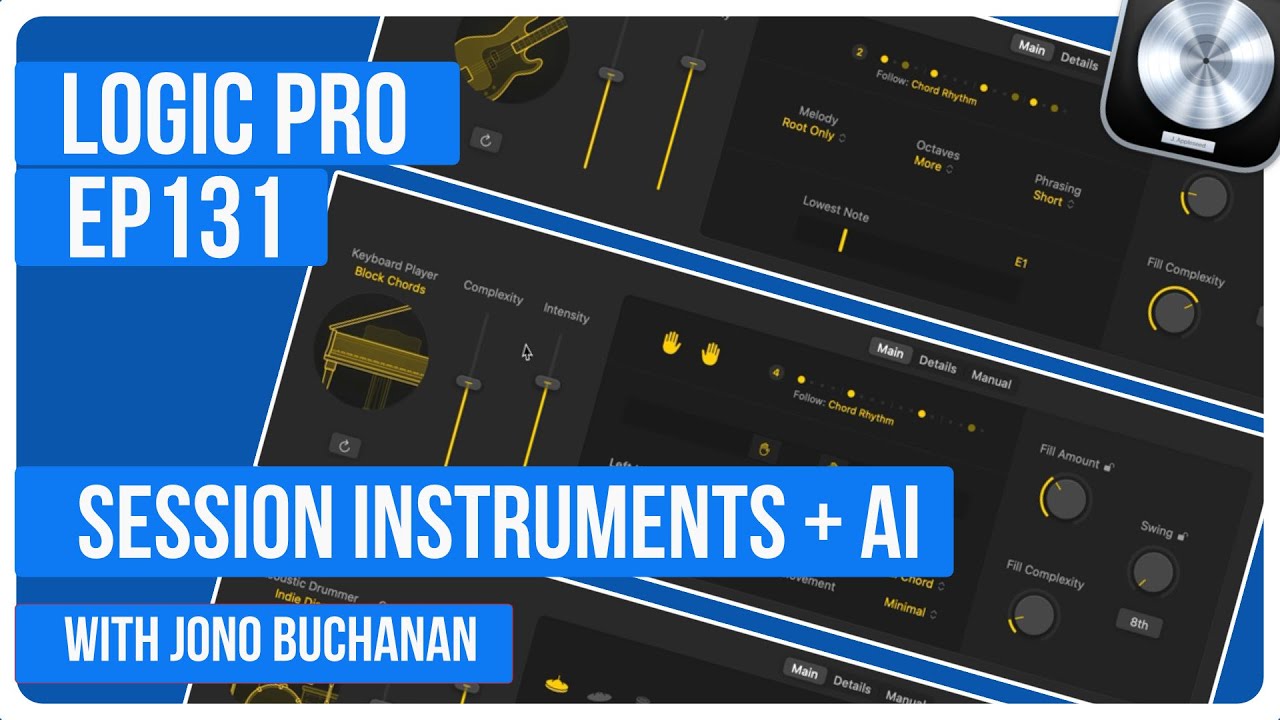 Logic Pro: Exploring Session Players and AI
