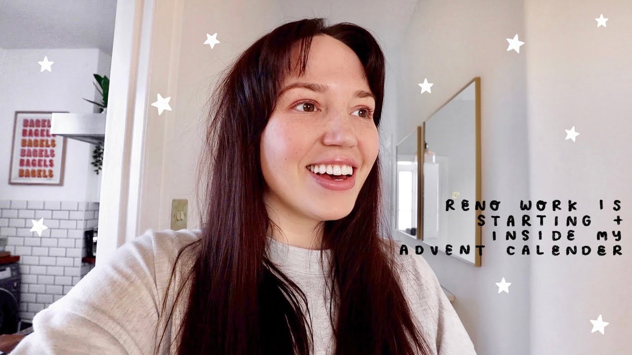 vlogmas 16 ✨ reno work is starting + inside my advent calendar
