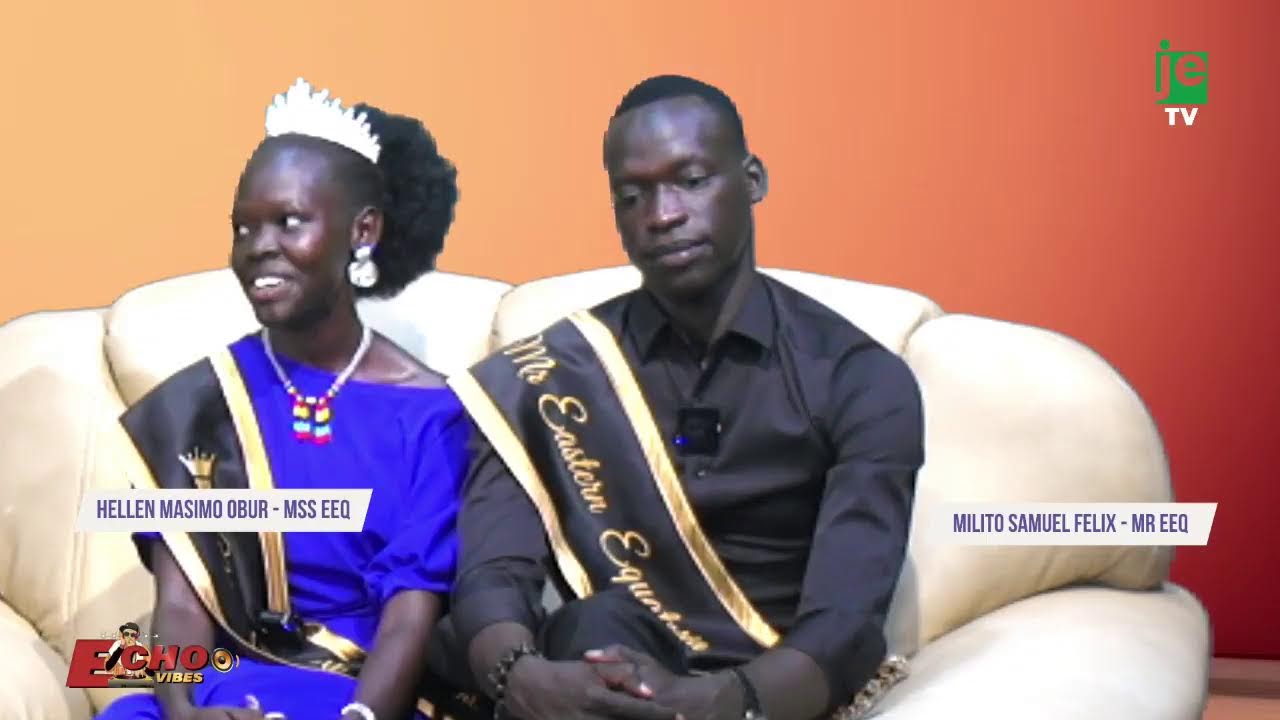 🔴 Mr. & Mss Eastern Equatoria in the studio.