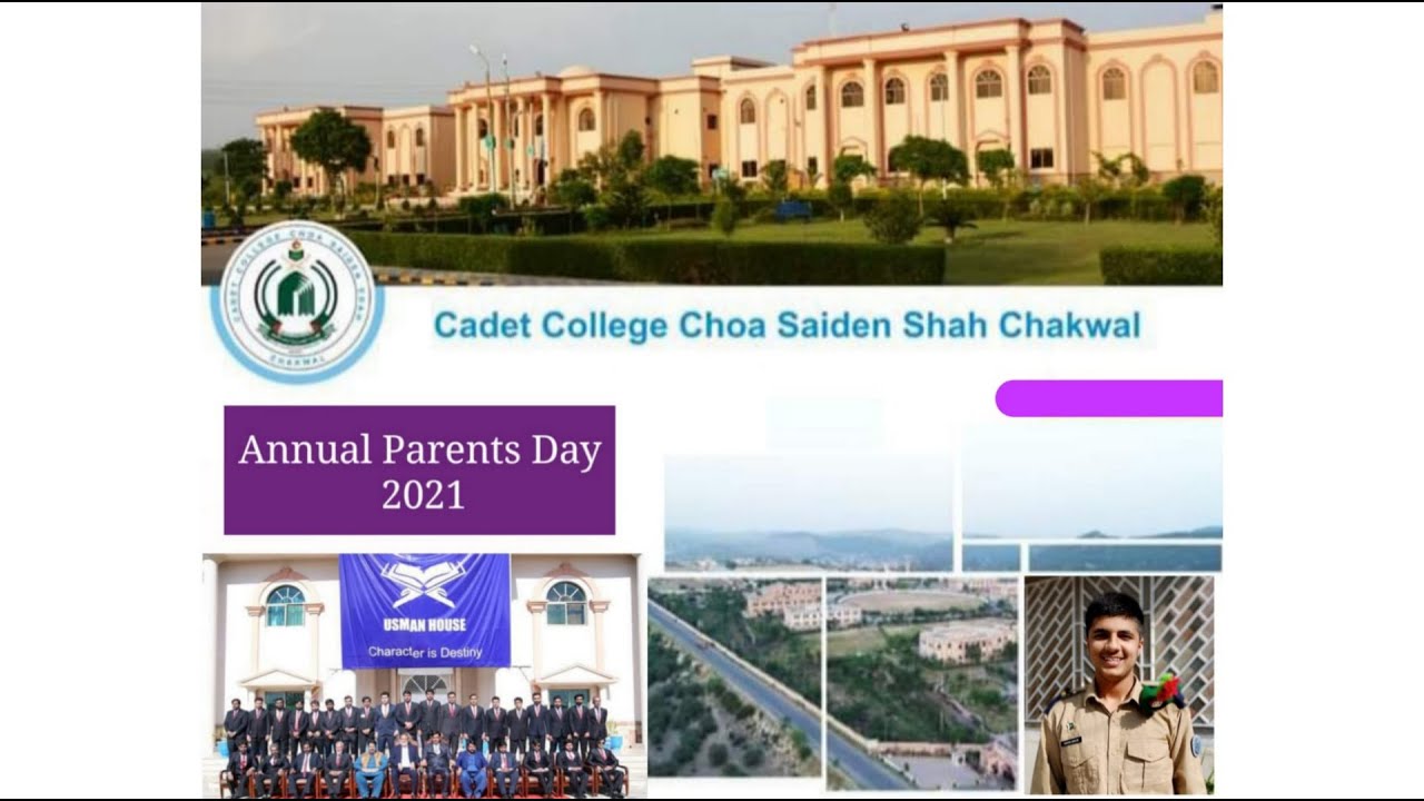 Cadet College Choa Saidan Shah | Parents Day | 8th Annual | Chakwal | Vlog |