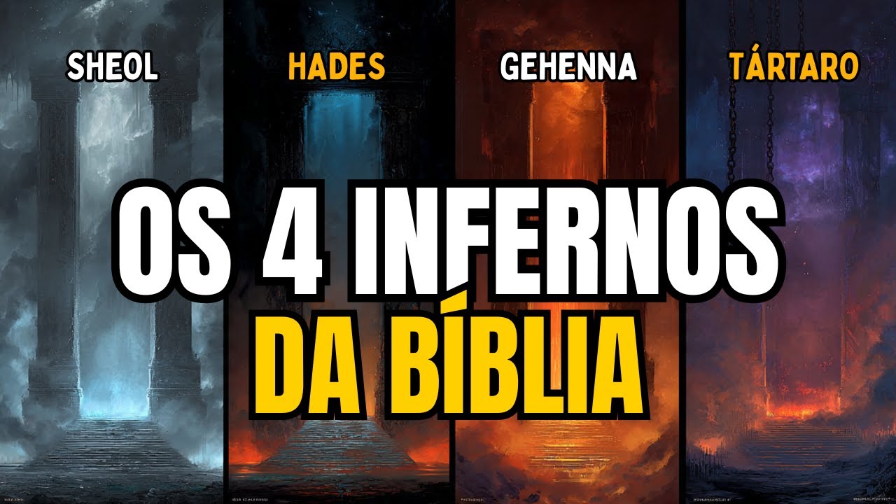 Os 4 INFERNOS da Bíblia Que Ninguém Te Contou (um deles você NEM PODE entrar)