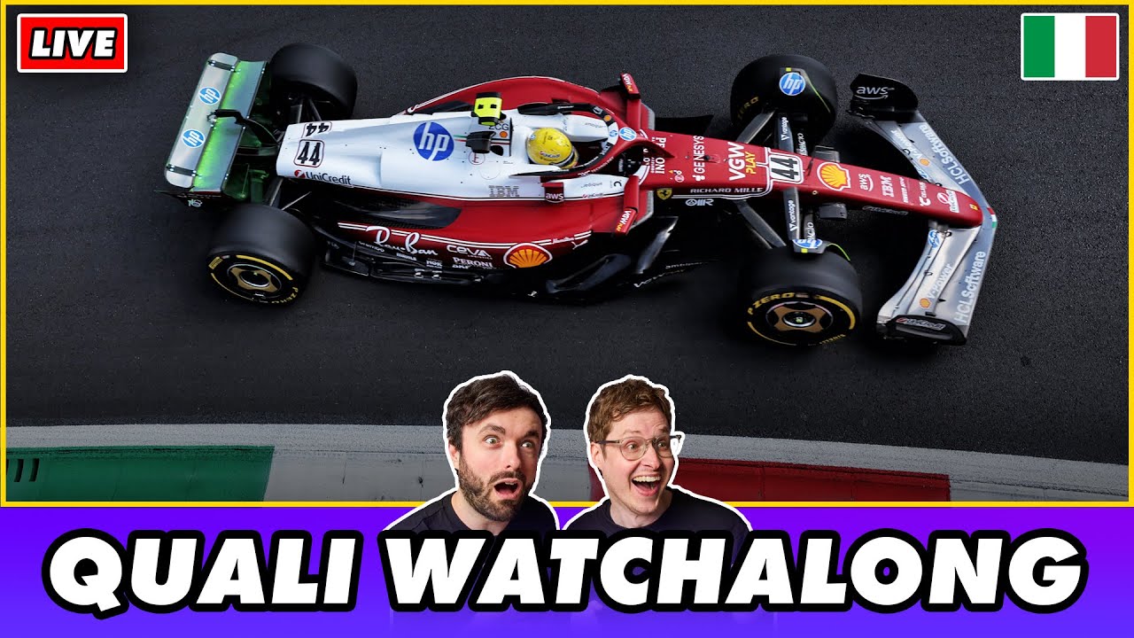 2025 F1 Italian Grand Prix Qualifying Watchalong