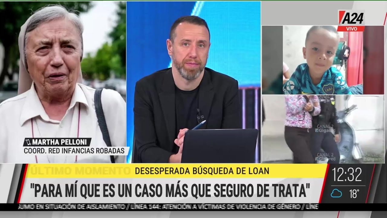 🚨 Búsqueda de Loan: "PARA MÍ ES UN CASO MÁS DE TRATA", Hermana Martha Pelloni