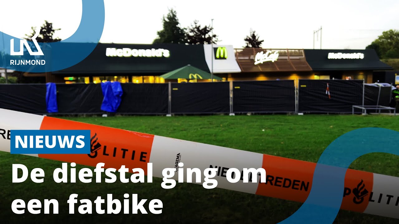 Politie schiet 15-jarige Jerryson dood op terras McDonald’s na beroving fatbike | Rijnmond