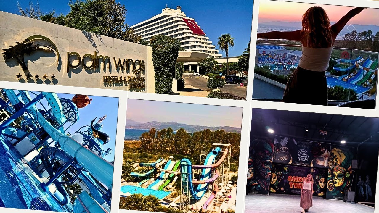 PALM WİNGS EPHESUS BEACH RESORT HOTEL VLOG