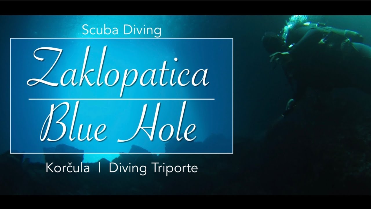 SCUBA | Zaklopatica | Blue Hole | Diving Triporte | Korcula | Croatia