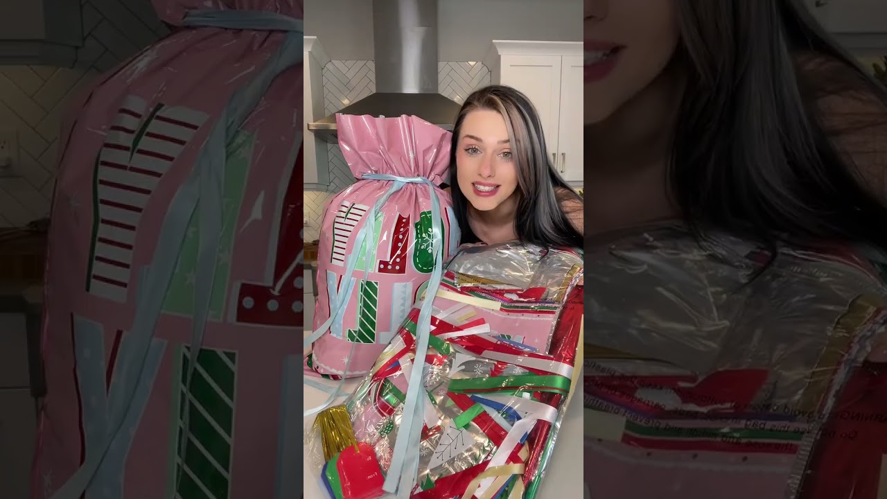 100 Piece Gift Wrapping Bag Set – Time Saving Christmas Gift Wrapping Solution 