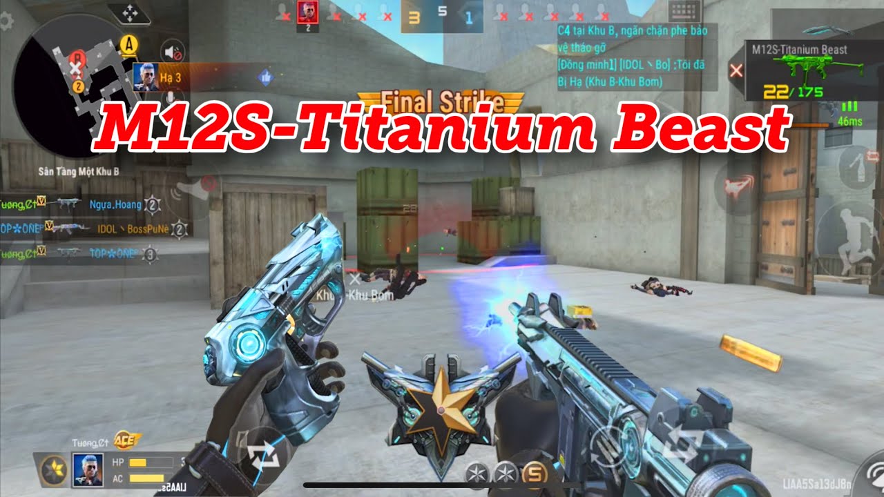 CF Legends | M12S-Titanium Beast SMG Giật Như Máy Cày Khó Thuần Cực Kén Người Chơi | Tường CT