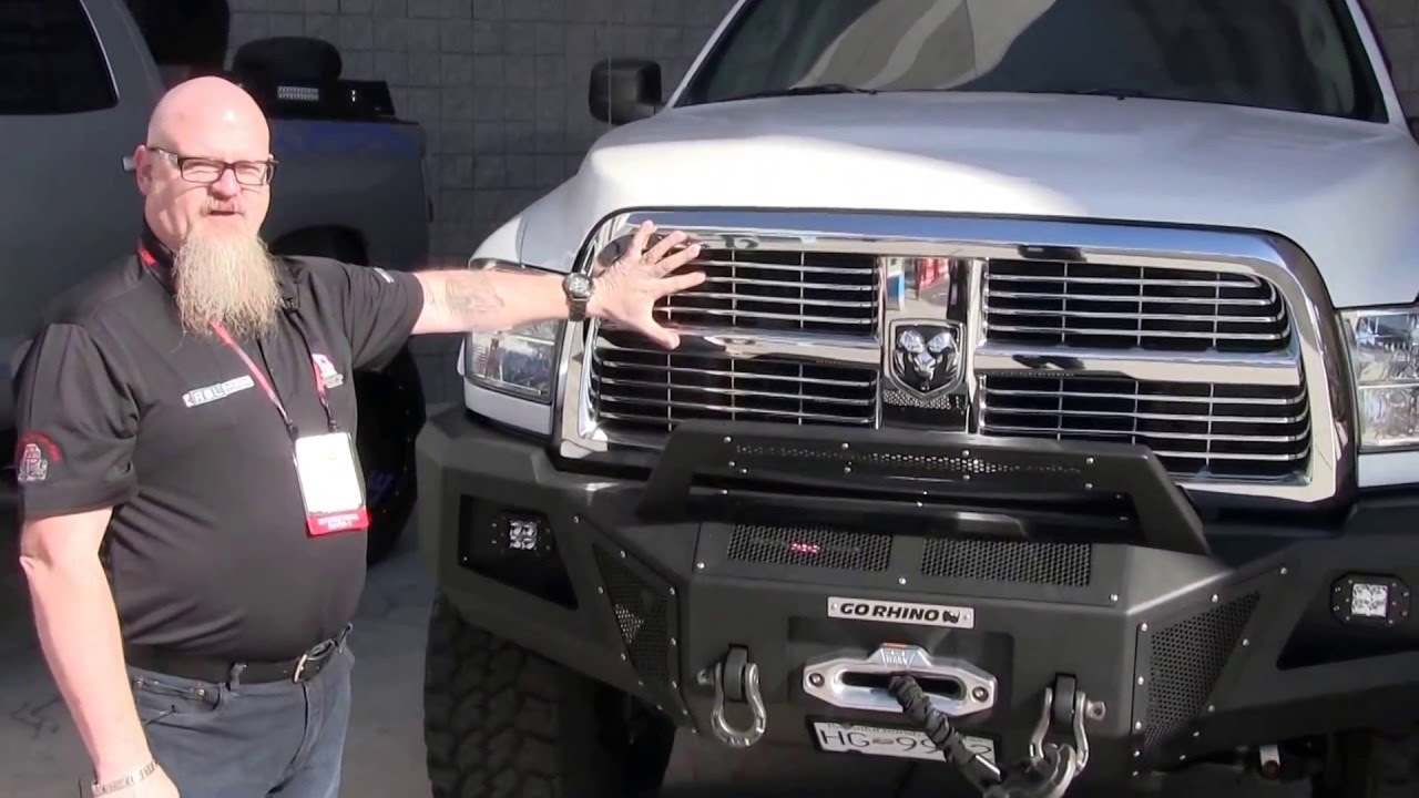 North Shore Offroad's Ram 1500 to 2500 Conversion featuring Go Rhino BR10 & BR20 Bumpers