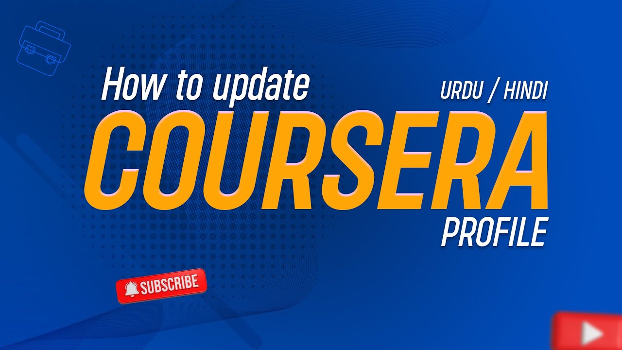 How to Update Your Coursera Profile: A Step-by-Step Guide