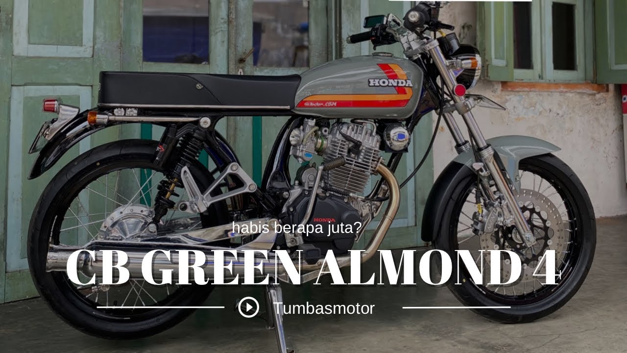CB GREEN ALMOND 200cc || tumbasmotor ||