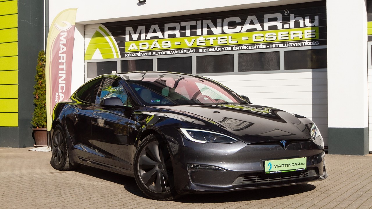 TESLA MODEL S Long Range AWD (Automata) Stealth Grey +1Tulajdonos+Eredeti Magyar Autó+Gyári GARANCIA