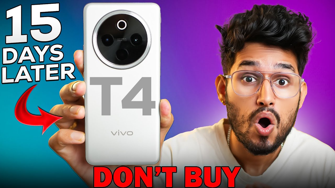 Vivo T4 5G Review After 15 Days – Real Truth! Worth Buying in 2025? Should you buy ?