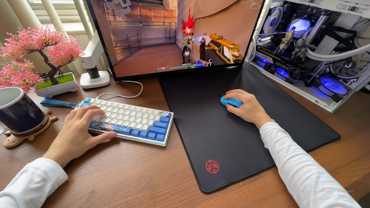 Melhor Compra de Mousepad Bom e Barato para Jogar FPS - TGT k50M