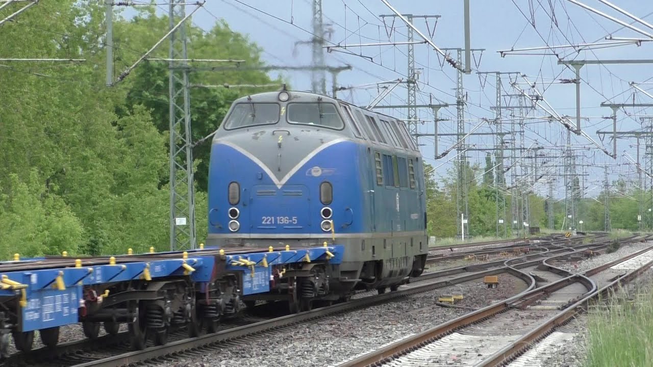 Exoten am Bahnhof Golm - BR 221, 140, 159 uvm