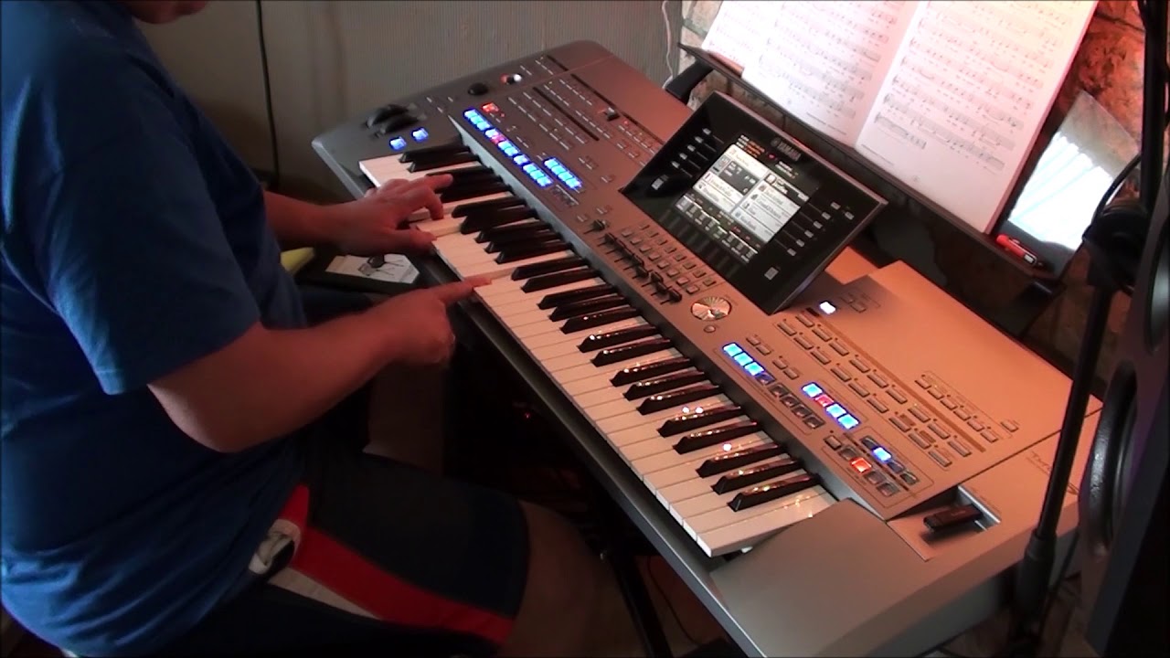 Que sera sera - Doris Day (cover by DannyKey) on Yamaha keyboard Tyros5