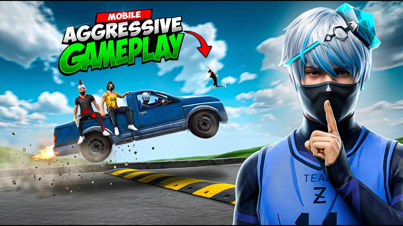 AGGRESSIVE GAMEPLAY 💪99% Headshot🎯38 Kills⚡| Full Gameplay | Mobile 📱 Free Fire