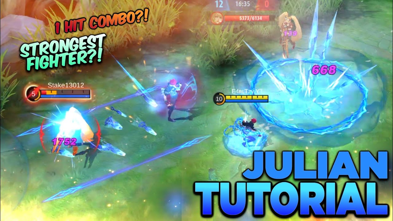 PAANO GAMITIN SI JULIAN | THE STRONGEST MULTI-COMBO HERO | EarlTzy