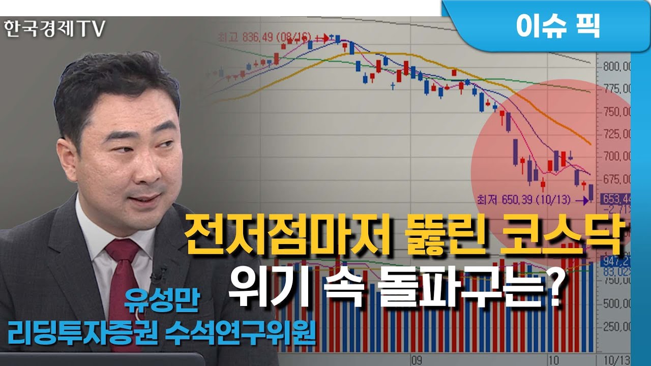 시장이 하락해도 '살아있는 모멘텀'ㅣK-스탁 라이브ㅣ한국경제TV