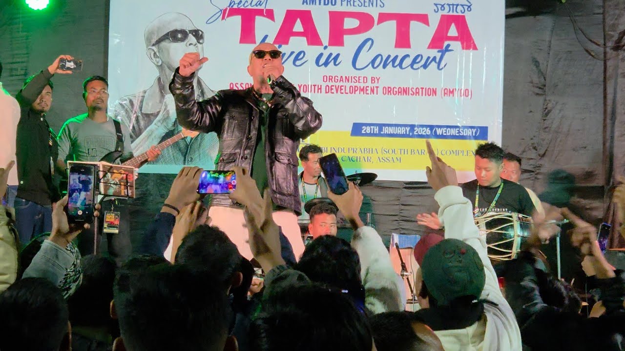 TAPTA Live in concert (#3) at Binnakandi, Lakhipur, Cachar || Date : 28-01-2026