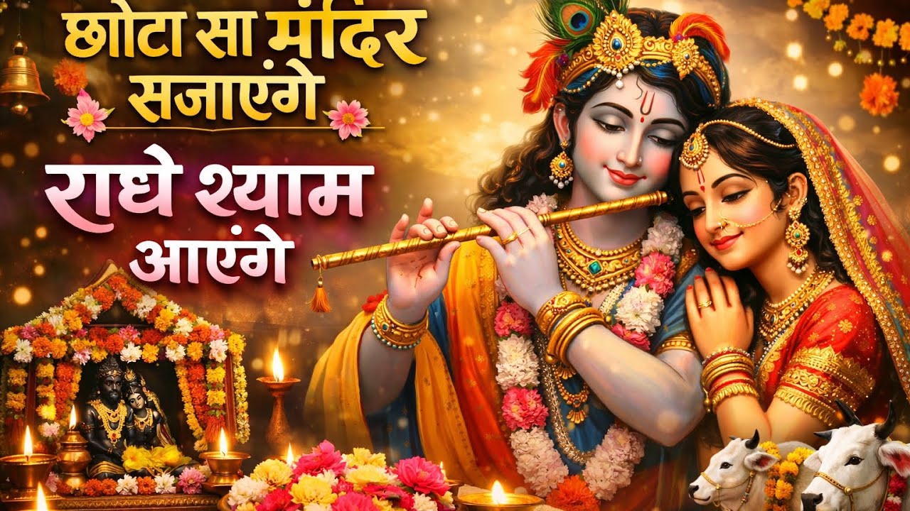 छोटा सा मंदिर सजाएंगे | राधे श्याम आएंगे | भावपूर्ण भजन 2026