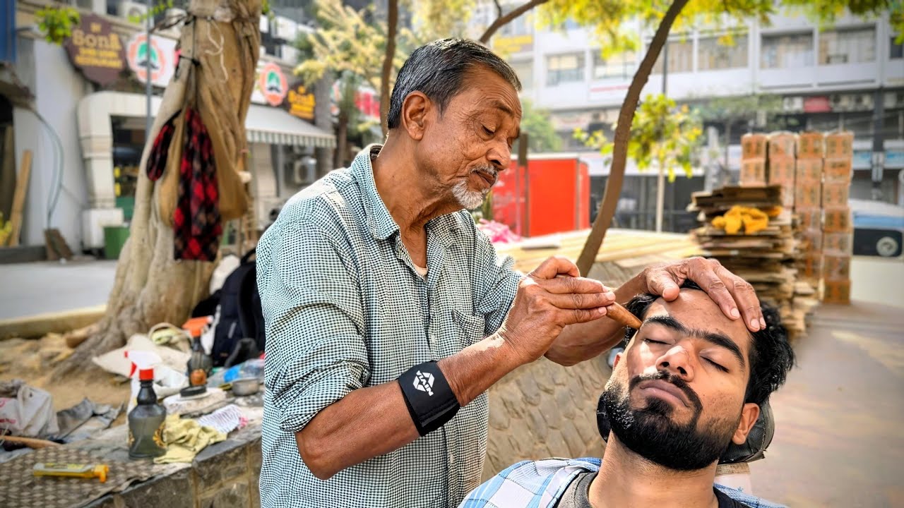 Deep Relaxing HEAD MASSAGE by WARIS BARBER💆🏻 | TOK SEN MASSAGE | asmr massage💤 Sleep