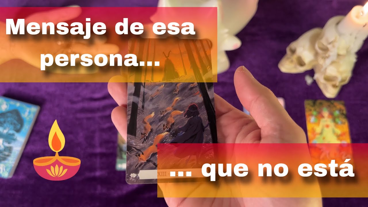 Mensaje de ese SER QUERIDO que ya no está! ✨Tarot Interactivo✨🔮