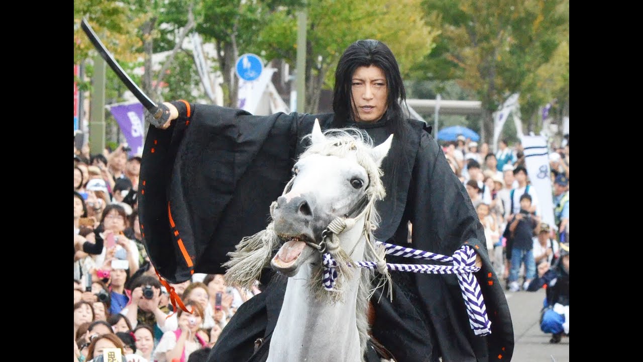 謙信公祭で2年ぶりGACKTさん出陣