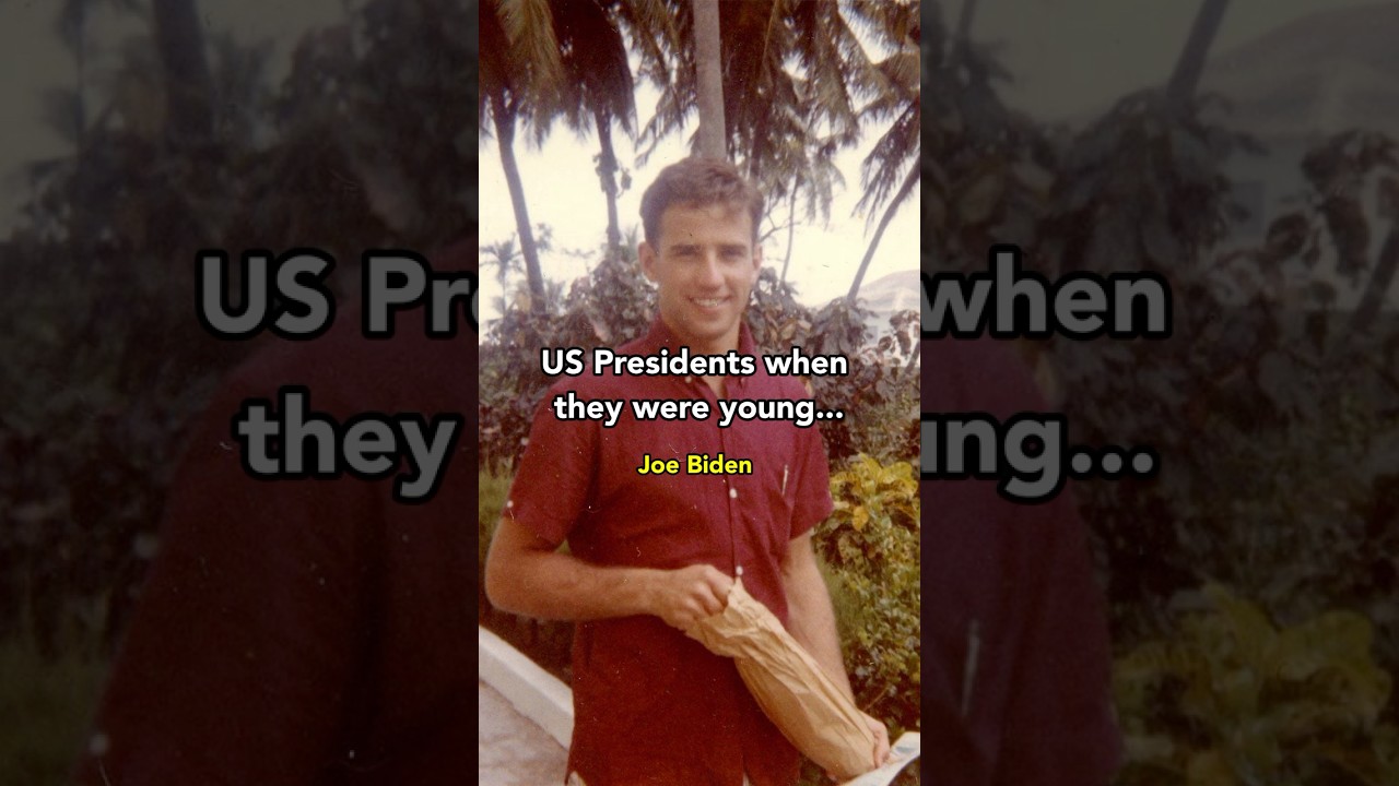 U.S. presidents when they were young...