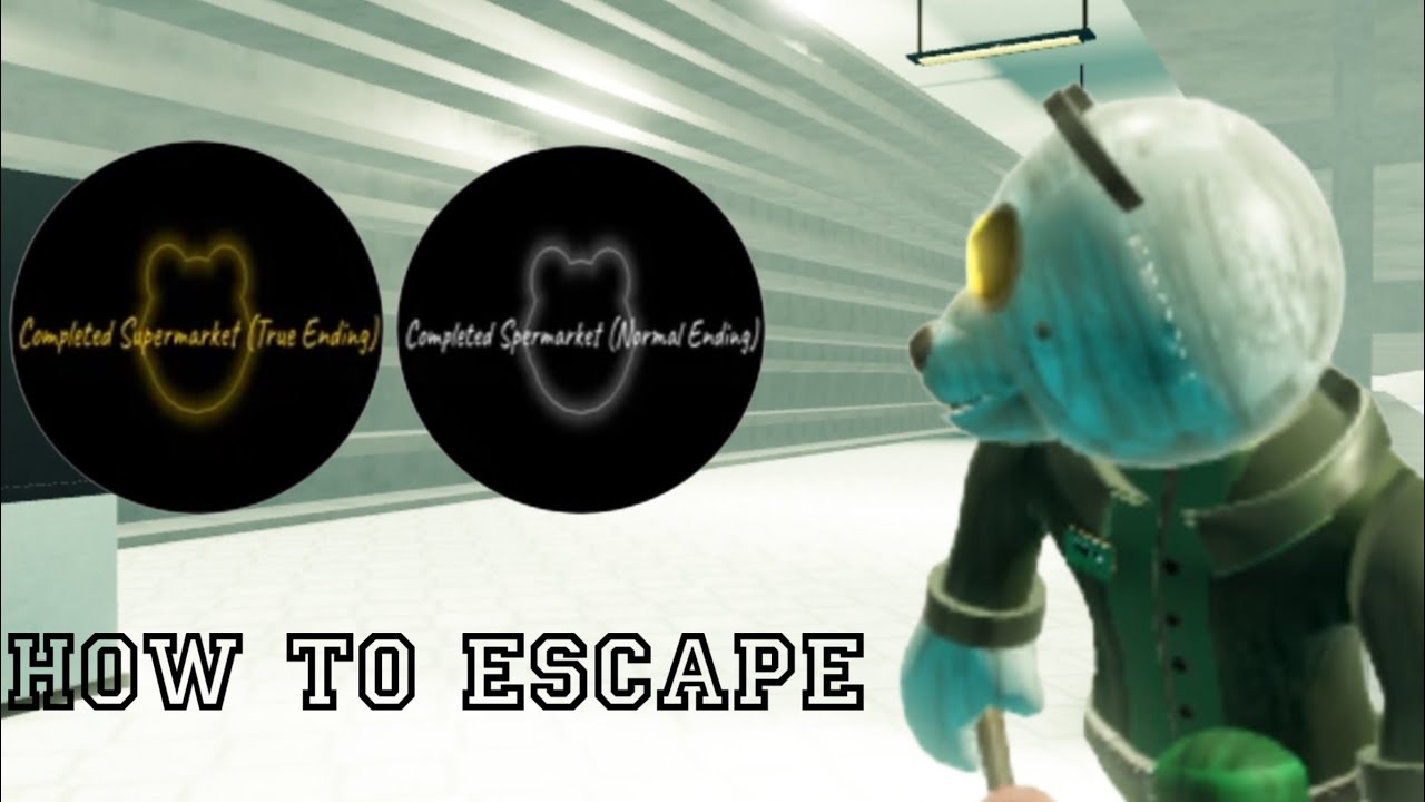 How To Escape Supermarket In Piggy: The Massacre