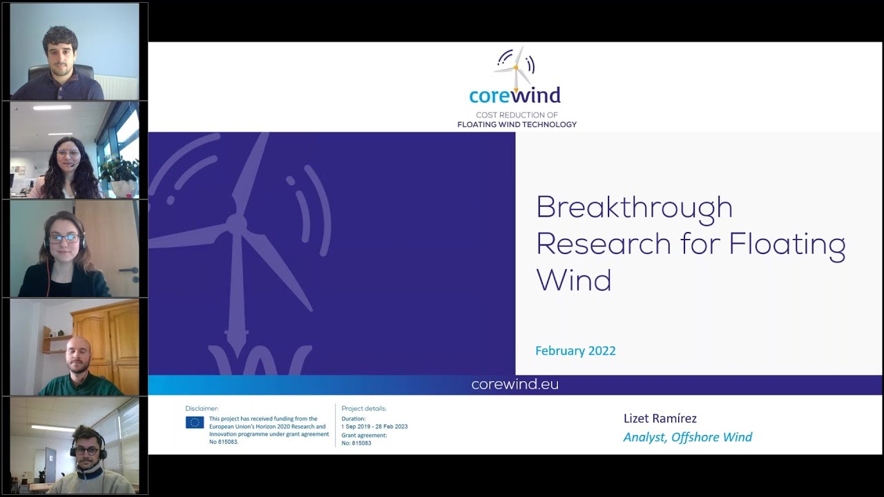 Corewind - Breakthrough research for floating wind