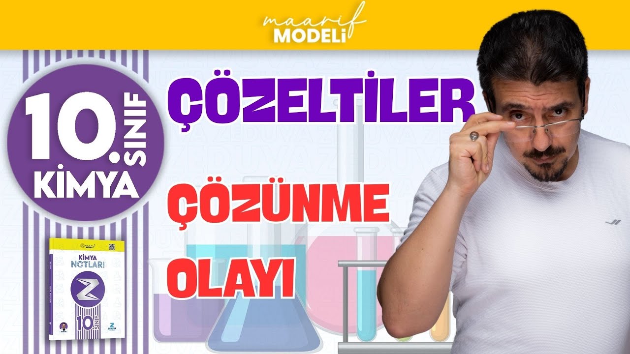 Çözünme Olayı | 2.Ünite | 10.sınıf kimya yeni müfredat ( maarif model )
