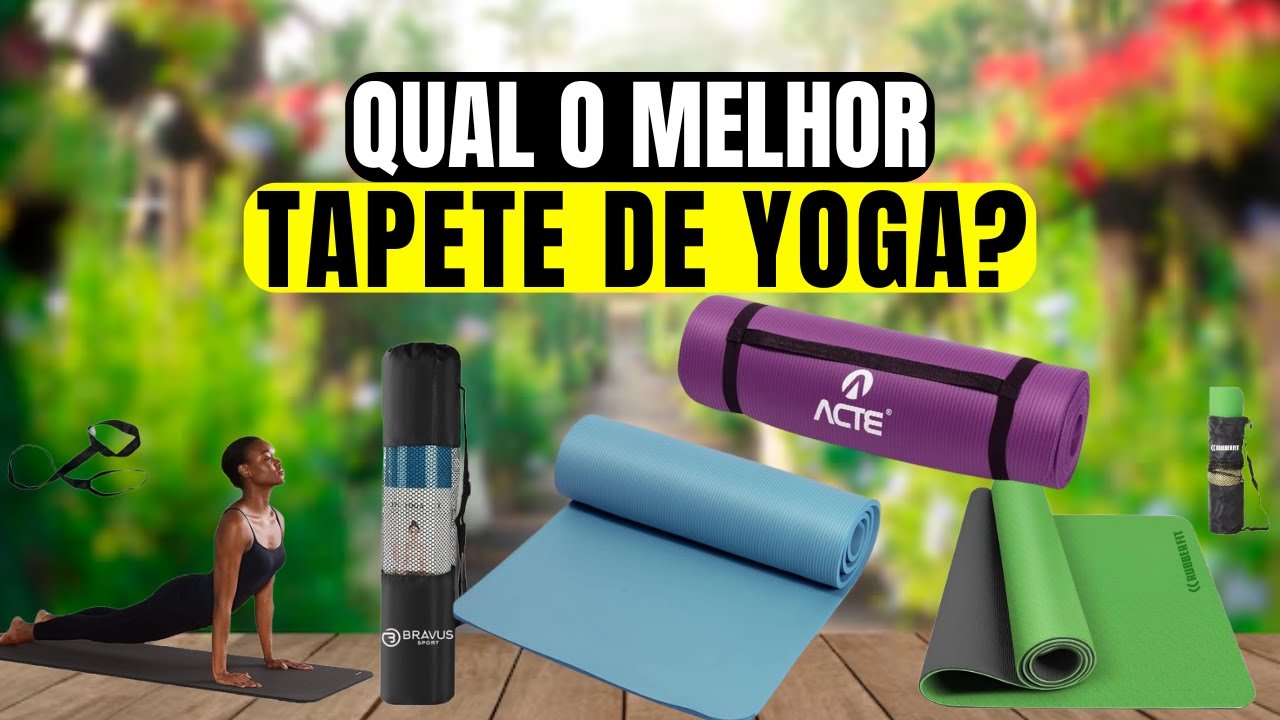 Os 5 Melhores Tapetes de Yoga de 2025 — Veja Qual é o Mais Recomendado!