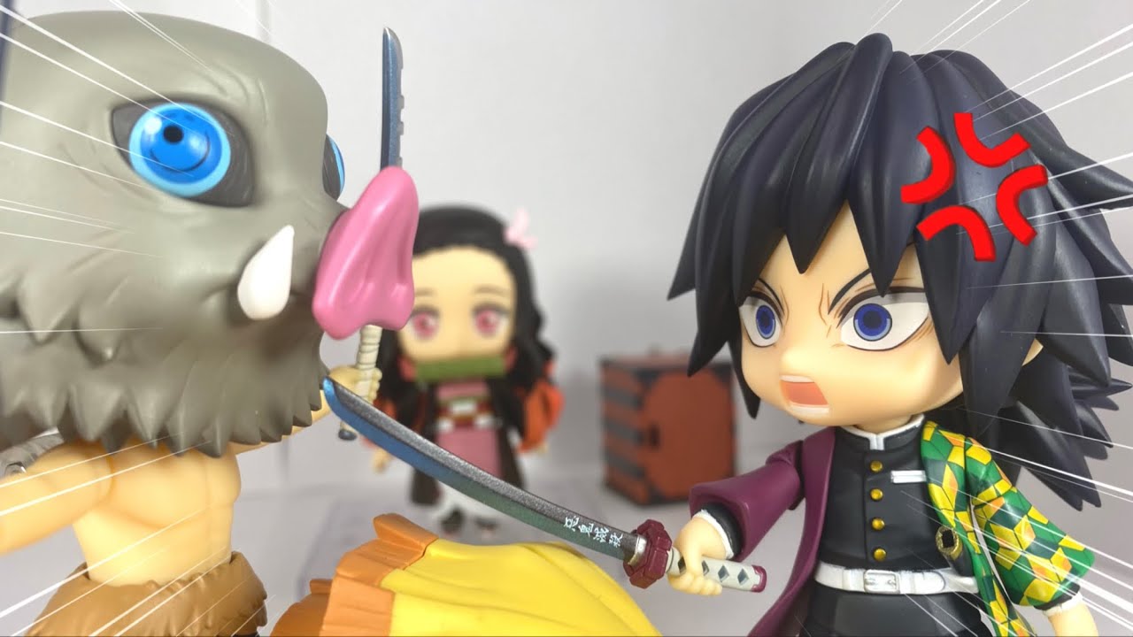 鬼滅の刃 ねんどろいど集合！【禰豆子 フィギュア】コマ撮り #75 nendoroid demonslayer