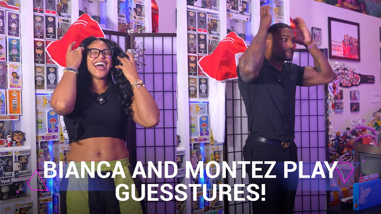 Bianca Belair and Montez Ford play GUESSTURES! | Ep. 96
