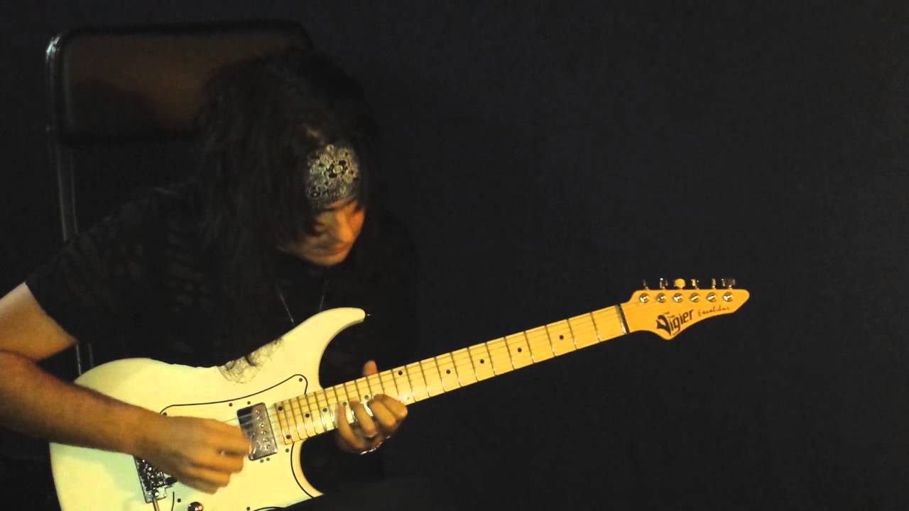 Arnaud Krakowka - Jamz - Red Eyes in E Minor (Heavy-Metal Guitar Solo)